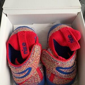 Nike Kids Red and Blue Sneakers